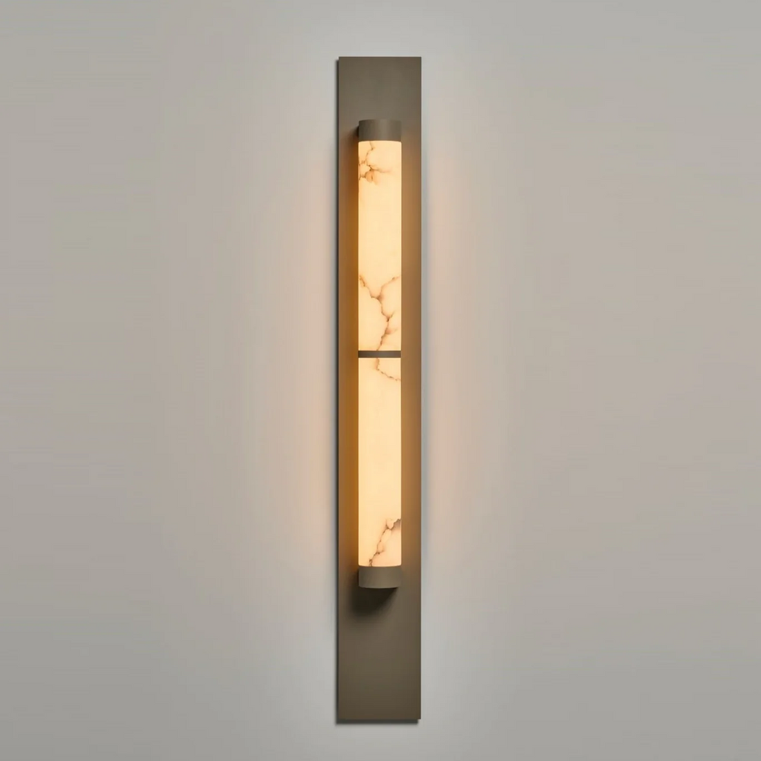 Columnar Alabaster Sconce - Vakkerlight