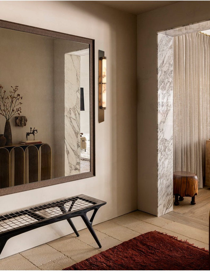 Columnar Alabaster Sconce - Vakkerlight