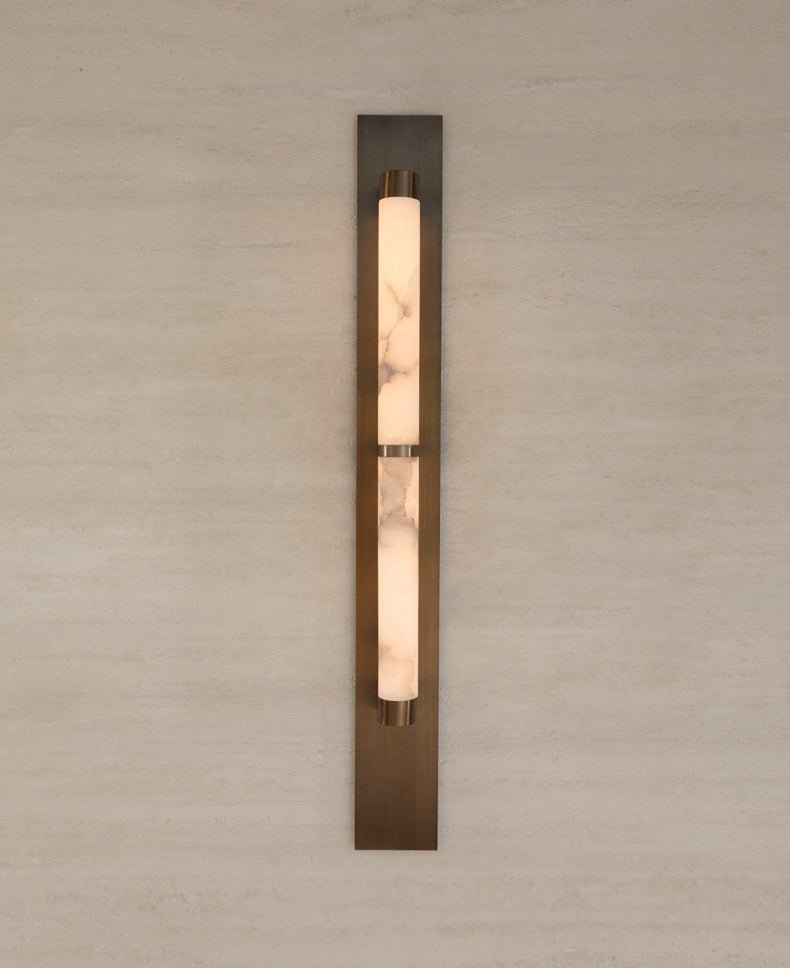 Columnar Alabaster Sconce - Vakkerlight