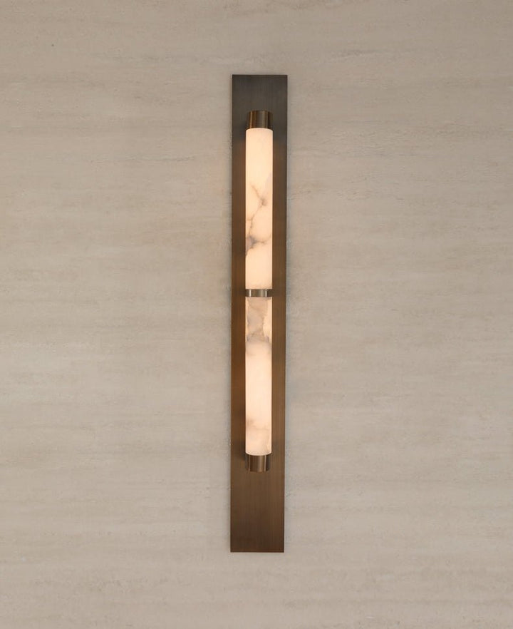 Columnar Alabaster Sconce - Vakkerlight