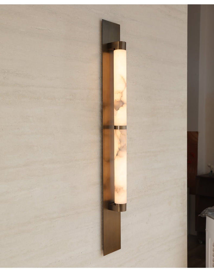 Columnar Alabaster Sconce - Vakkerlight