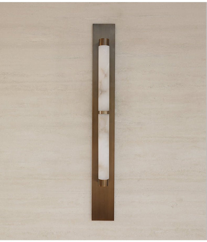 Columnar Alabaster Sconce - Vakkerlight
