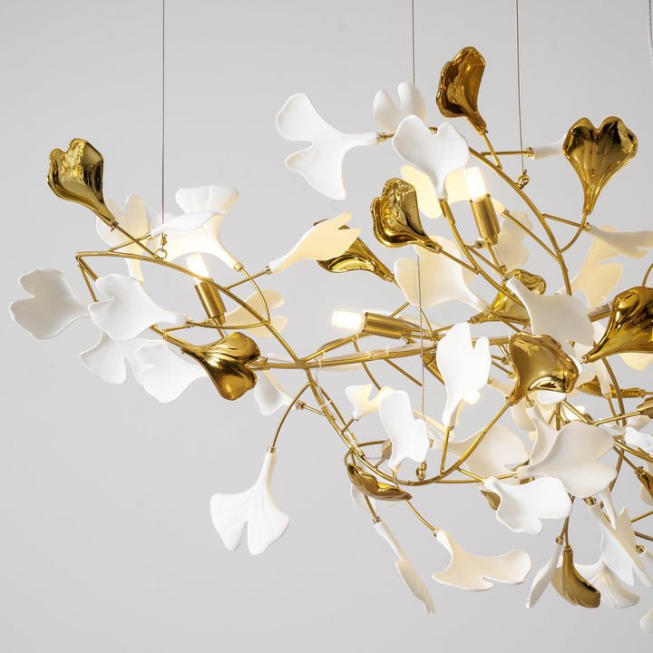 Gingko Combination Chandelier - Vakkerlight