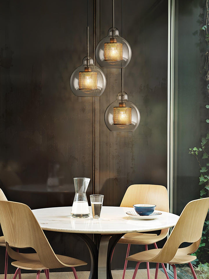 Combined Chiswick Glass Pendant Light - Vakkerlight