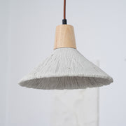 Concrete Pleated Pendant Lamp