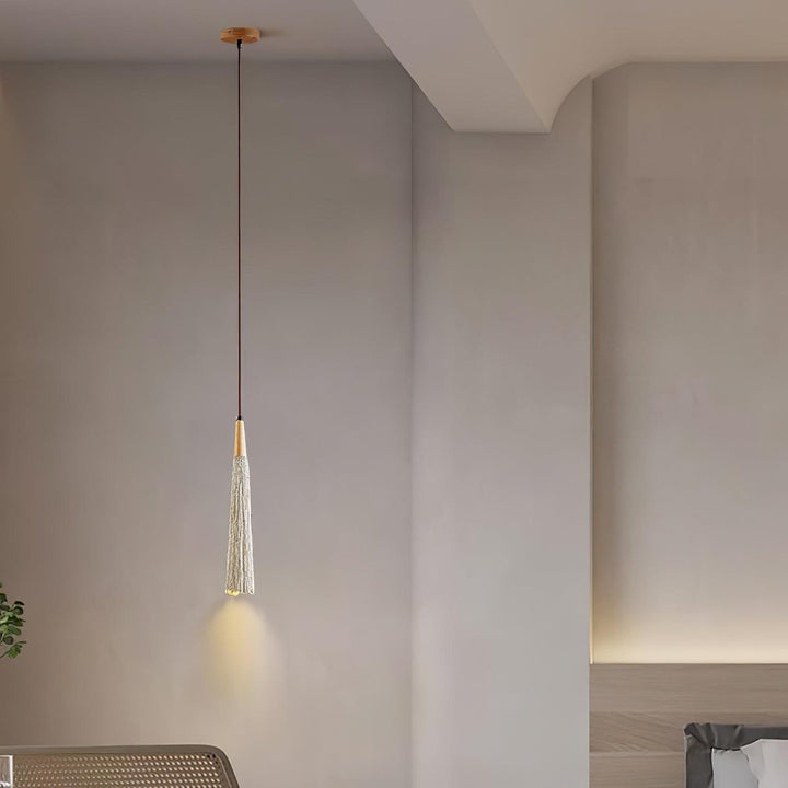 Concrete Pleated Pendant Lamp - Vakkerlight