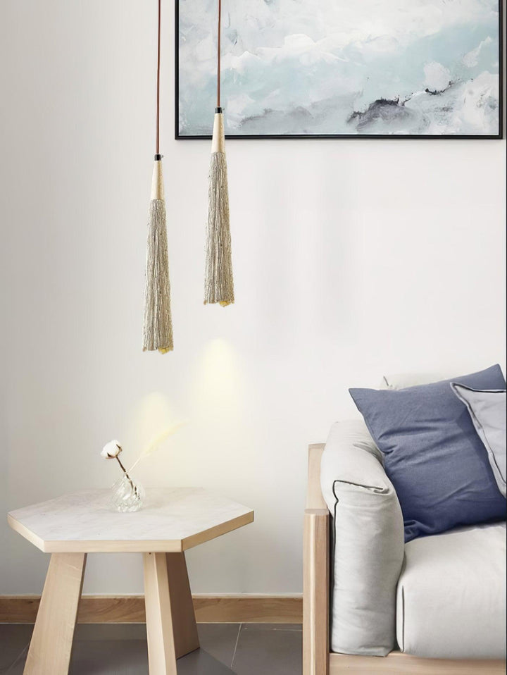 Concrete Pleated Pendant Lamp - Vakkerlight