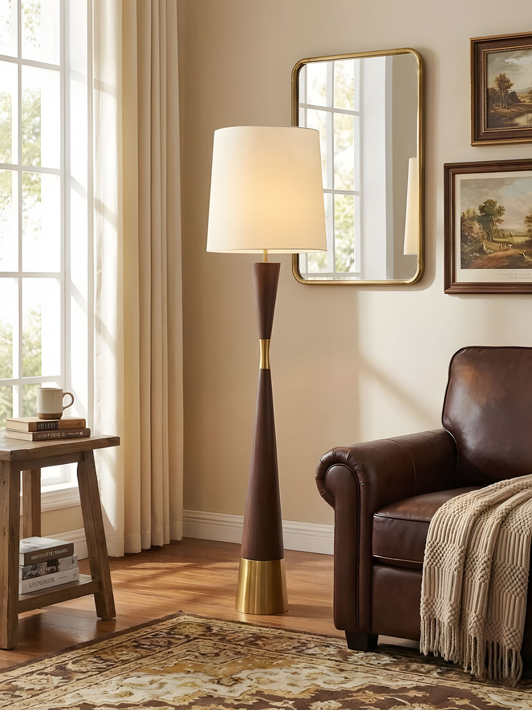 Cone Waist Floor Lamp - Vakkerlight