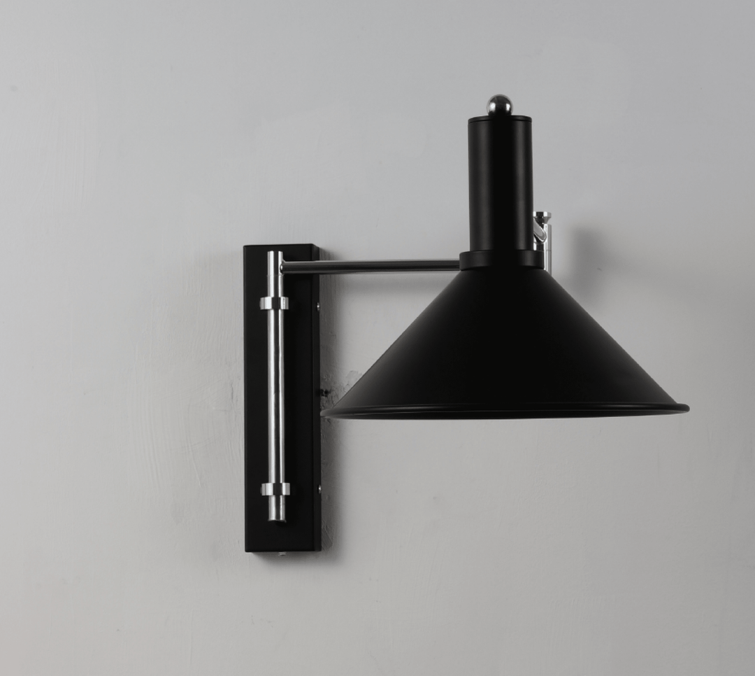 Cone Swing Arm Wall Sconce - Vakkerlight