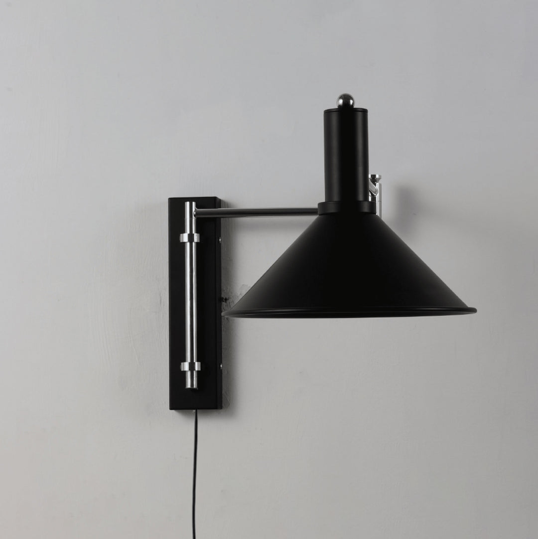 Cone Swing Arm Plug-in Wall Sconce - Vakkerlight