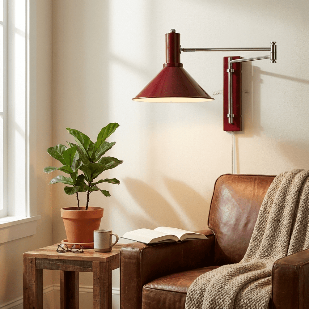 Cone Swing Arm Wall Sconce - Vakkerlight