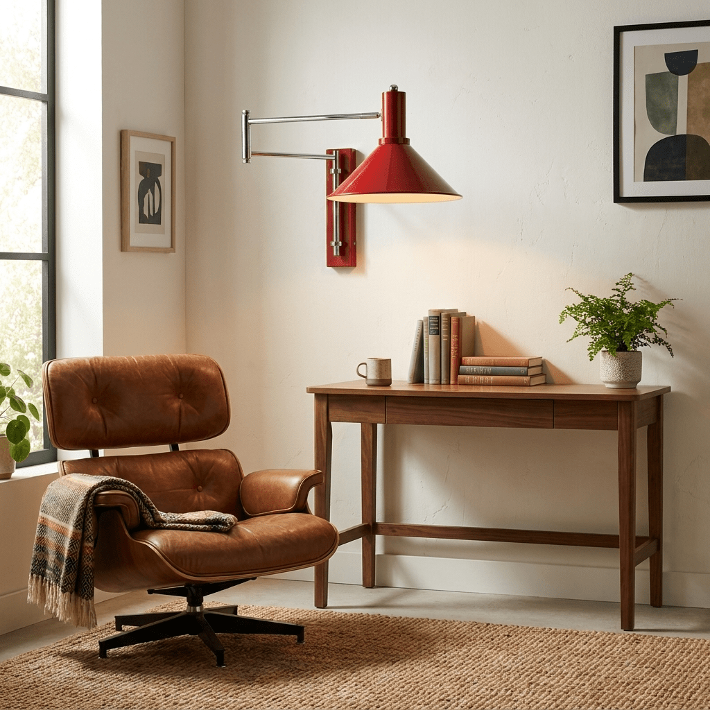 Cone Swing Arm Wall Sconce - Vakkerlight