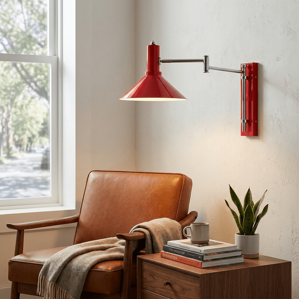 Cone Swing Arm Wall Sconce - Vakkerlight