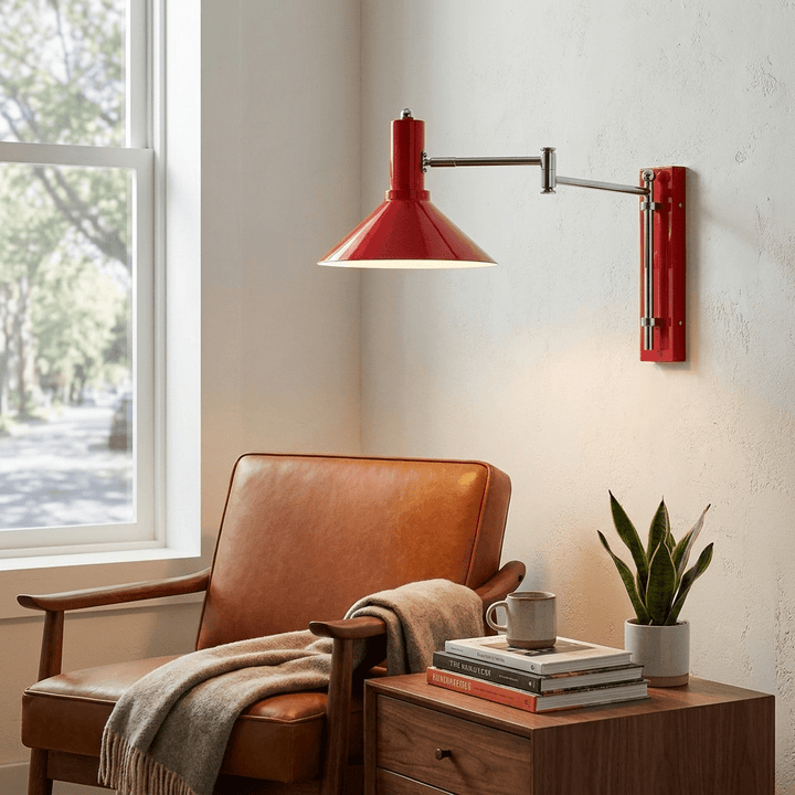 Cone Swing Arm Wall Sconce - Vakkerlight