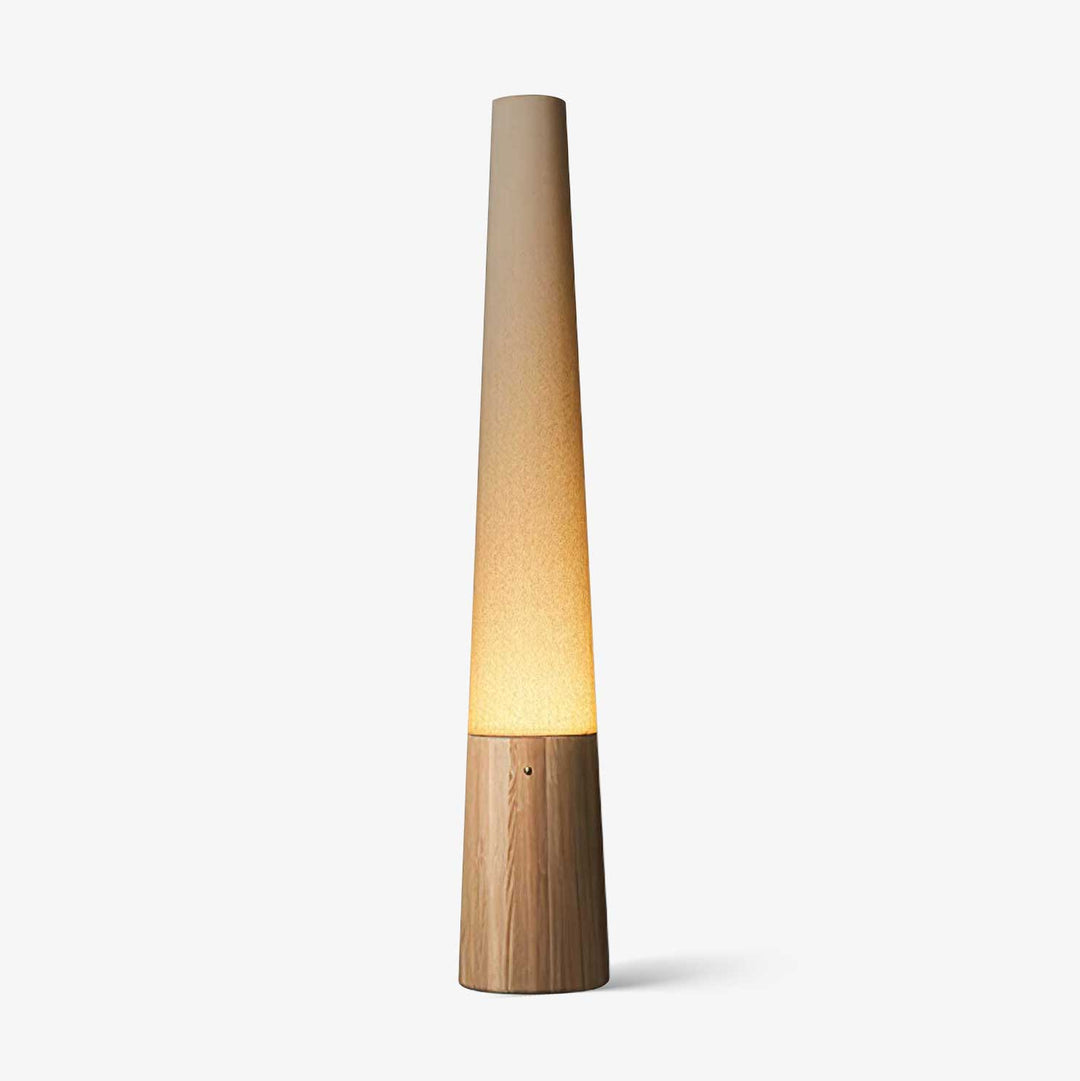 Cone Wooden Floor Lamp - Vakkerlight