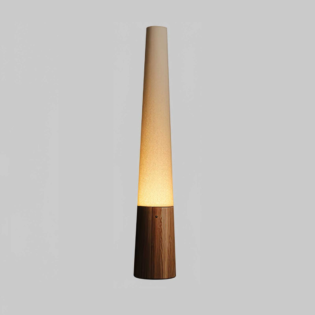 Cone Wooden Floor Lamp - Vakkerlight