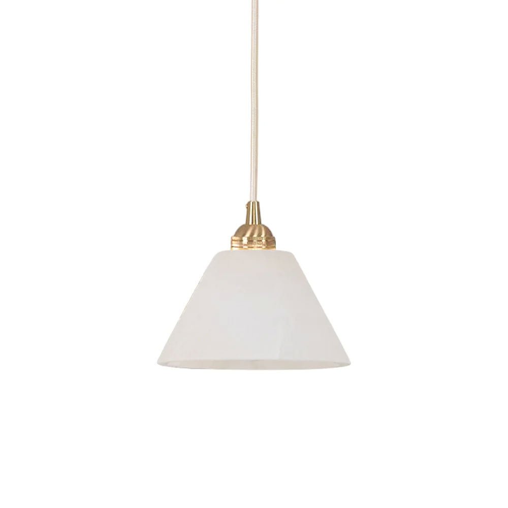 Conical Brass Pendant Lamp - Vakkerlight