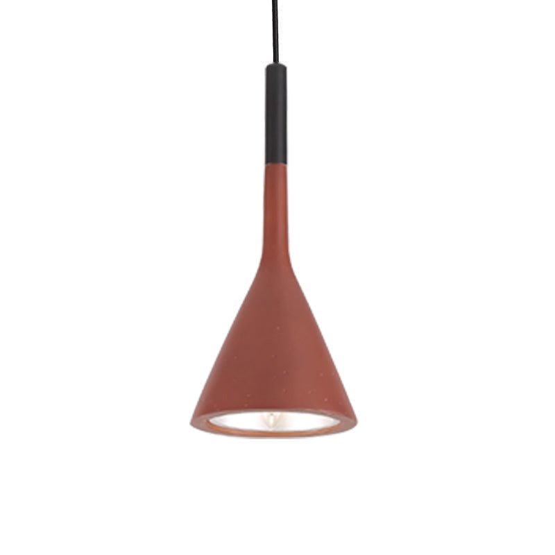 Conical Concrete Pendant Light - Vakkerlight
