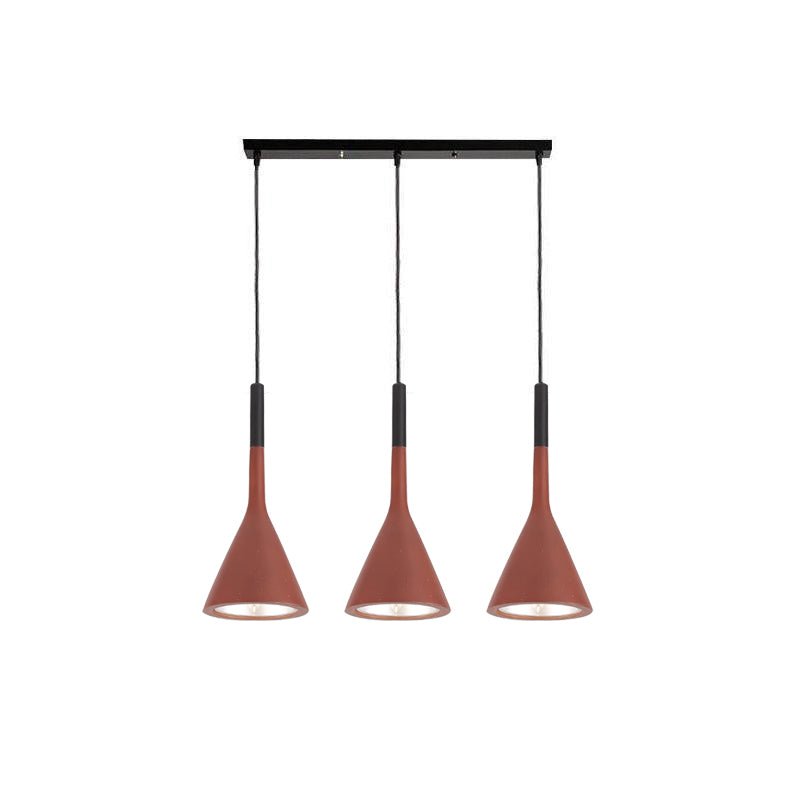 Conical Concrete Pendant Light - Vakkerlight