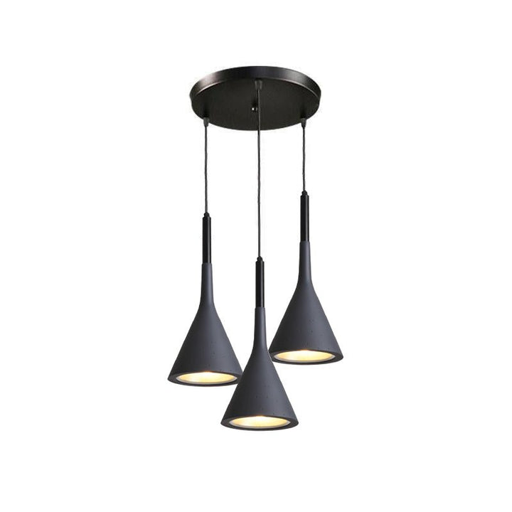Conical Concrete Pendant Light - Vakkerlight