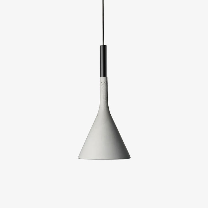 Conical Concrete Pendant Light