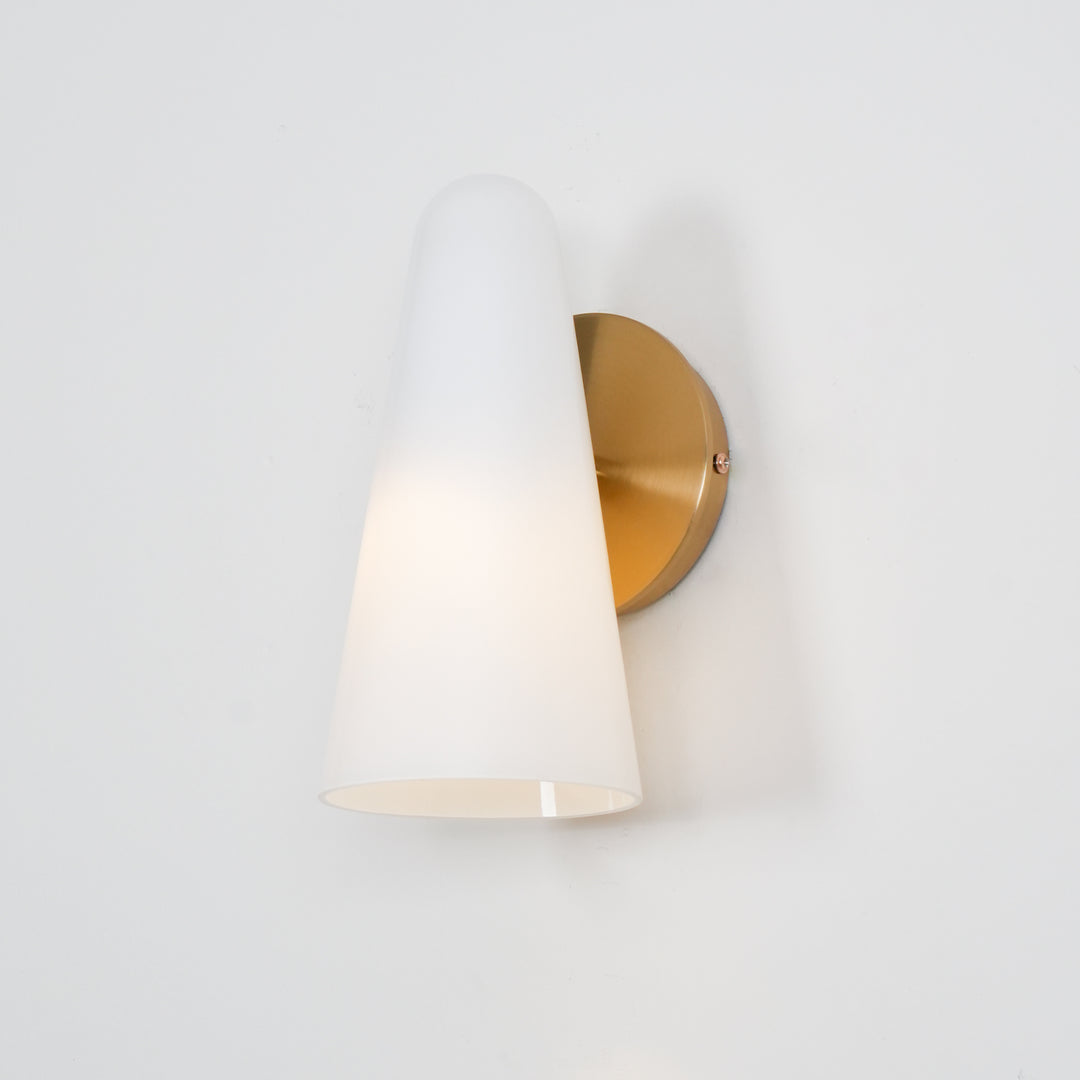 Conical Glass Wall Lamp - Vakkerlight