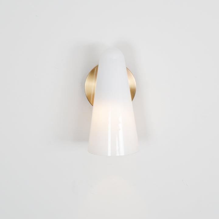 Conical Glass Wall Lamp - Vakkerlight