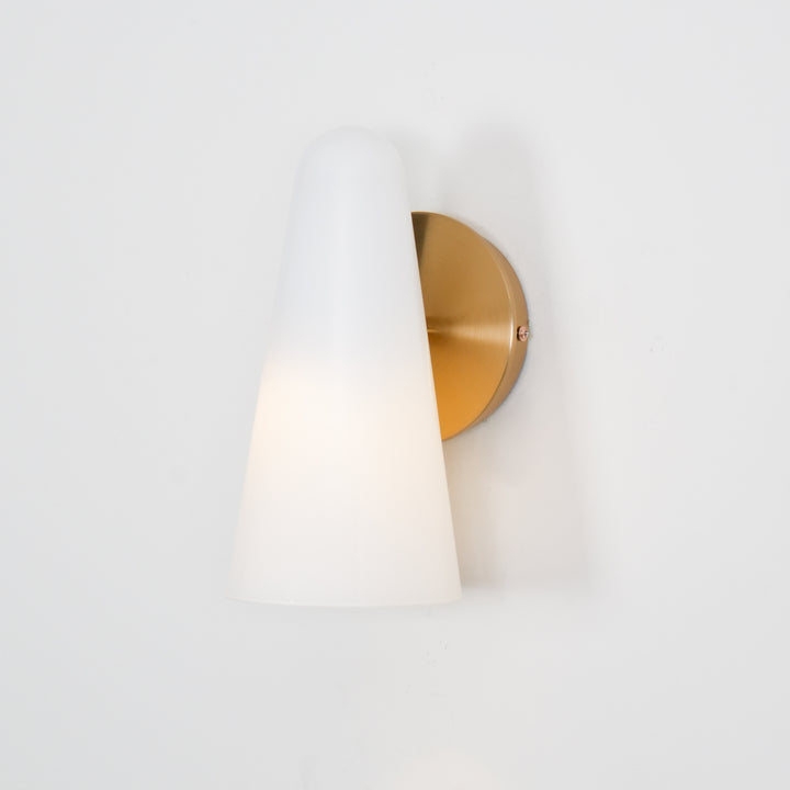 Conical Glass Wall Lamp - Vakkerlight