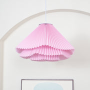 Coral Pleats Pendant Lamp