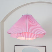 Coral Pleats Pendant Lamp