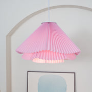 Coral Pleats Pendant Lamp