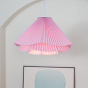 Coral Pleats Pendant Lamp