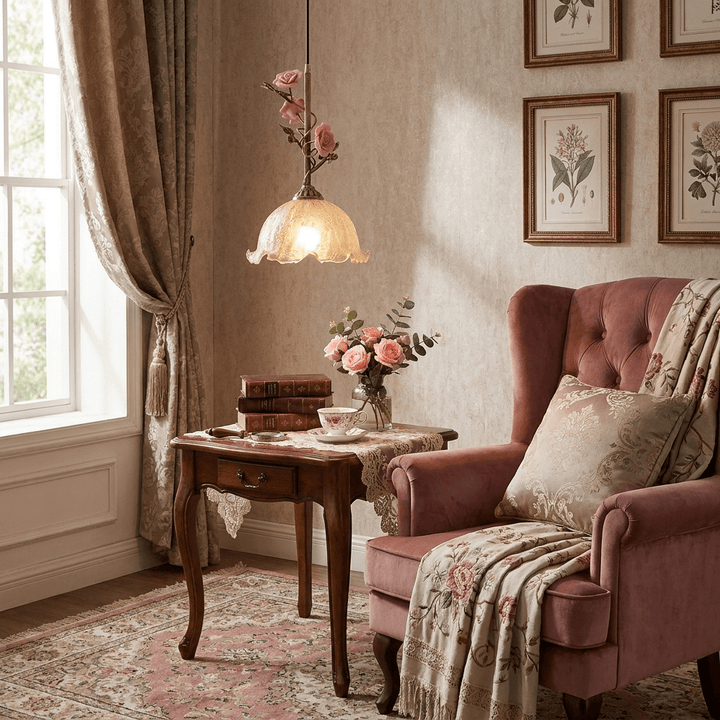 Coralise Rose Pendant Lamp - Vakkerlight