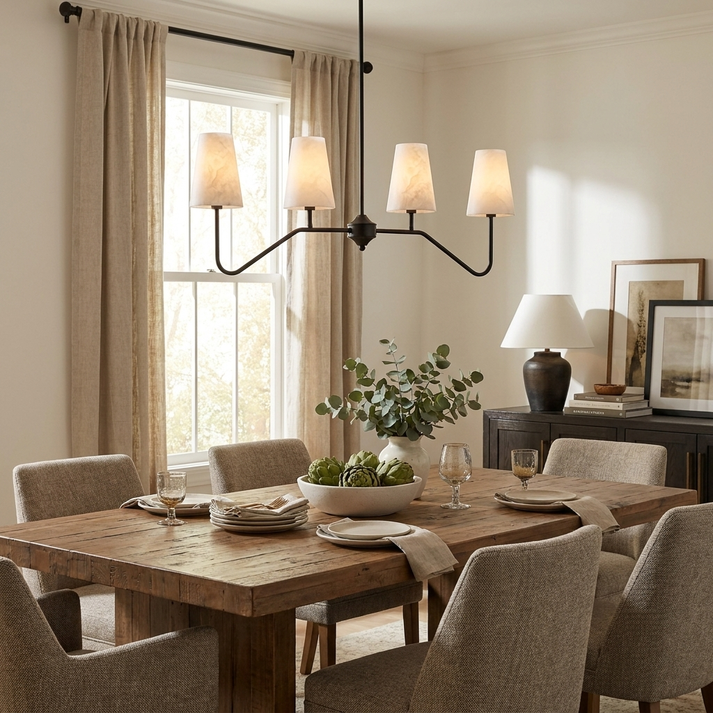 Corbel Alabaster Chandelier