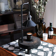 Cordero Wooden Stool Table Lamp - Vakkerlight