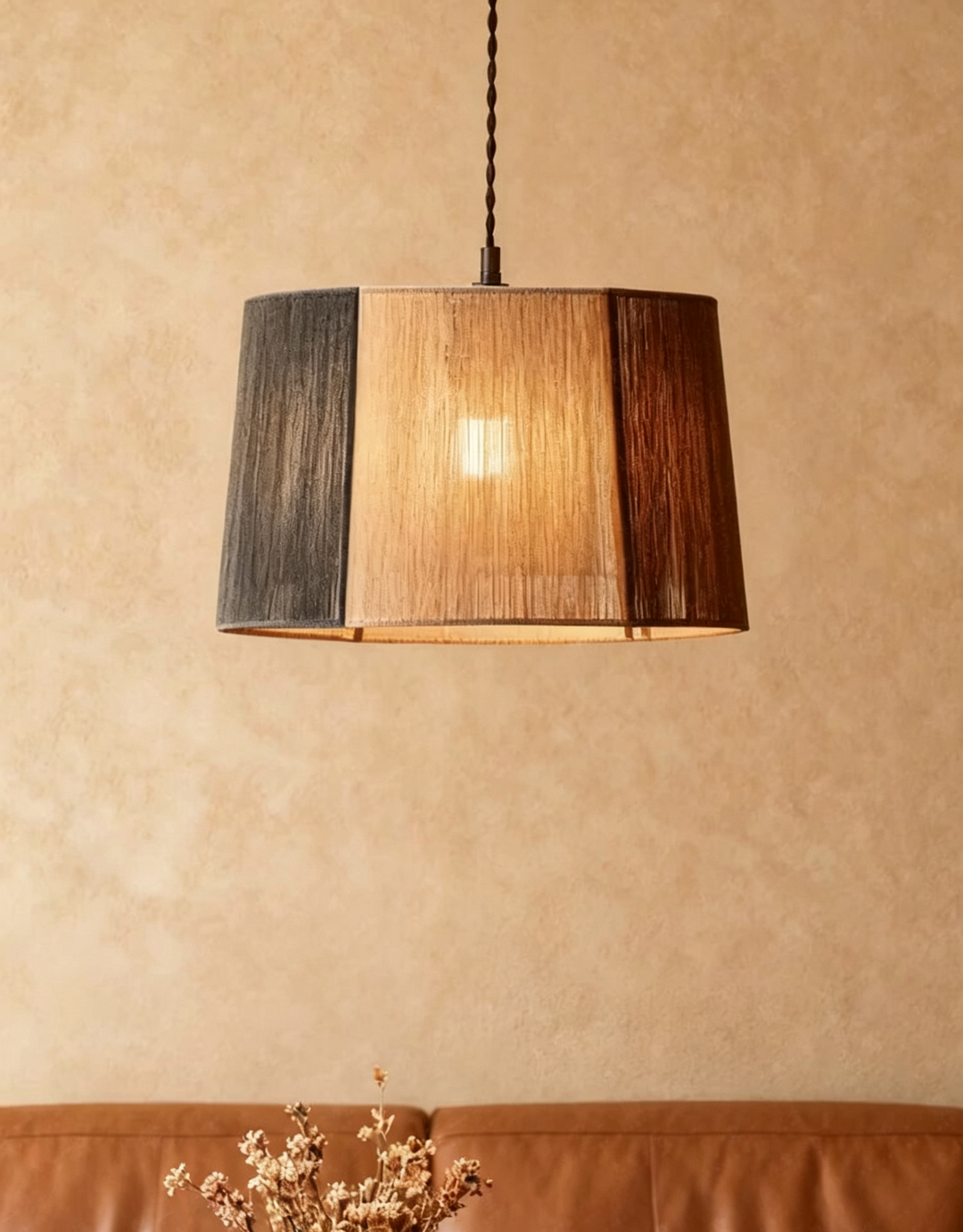 Cordova Rope Drum Pendant Light