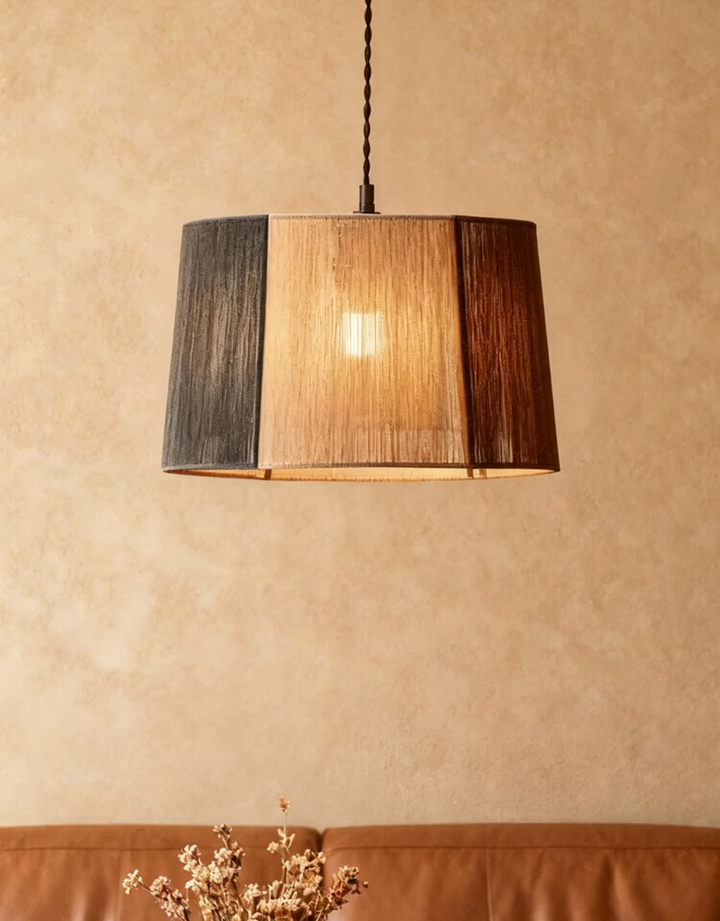 Cordova Rope Drum Pendant Light