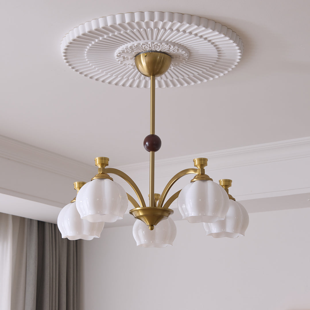 Corinne Arc Chandelier - Vakkerlight