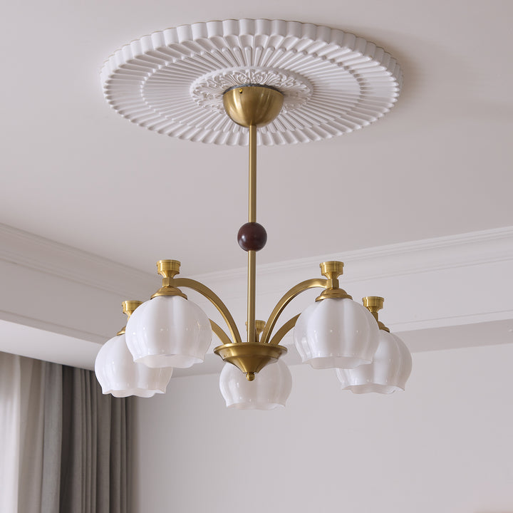 Corinne Arc Chandelier - Vakkerlight