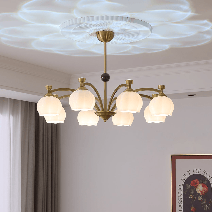 Corinne Arc Chandelier - Vakkerlight