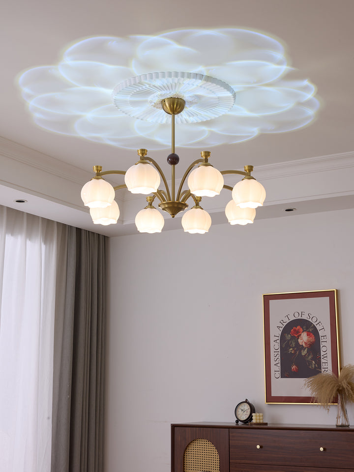 Corinne Arc Chandelier - Vakkerlight