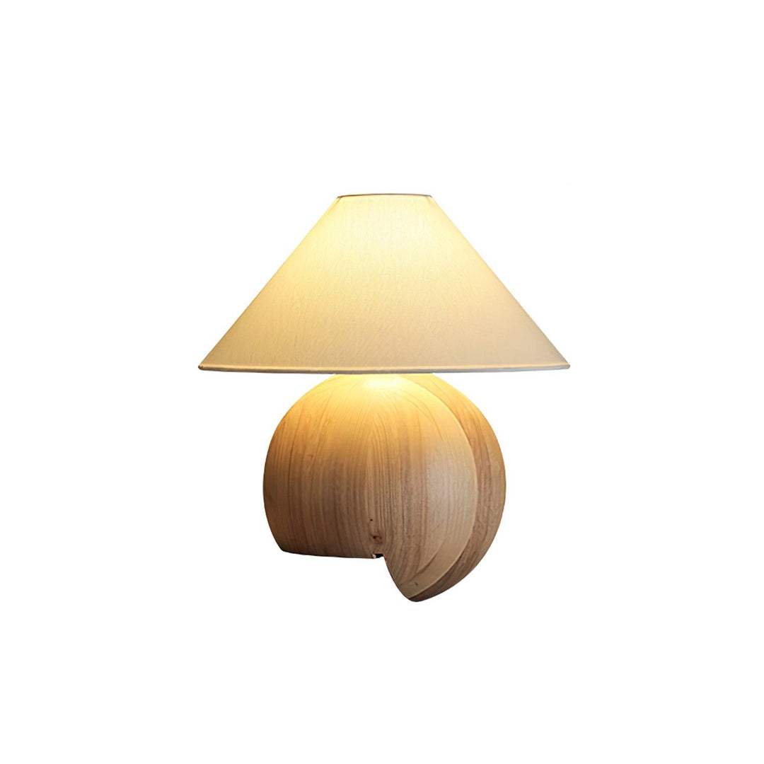 Corner Log Table Lamp - Vakkerlight