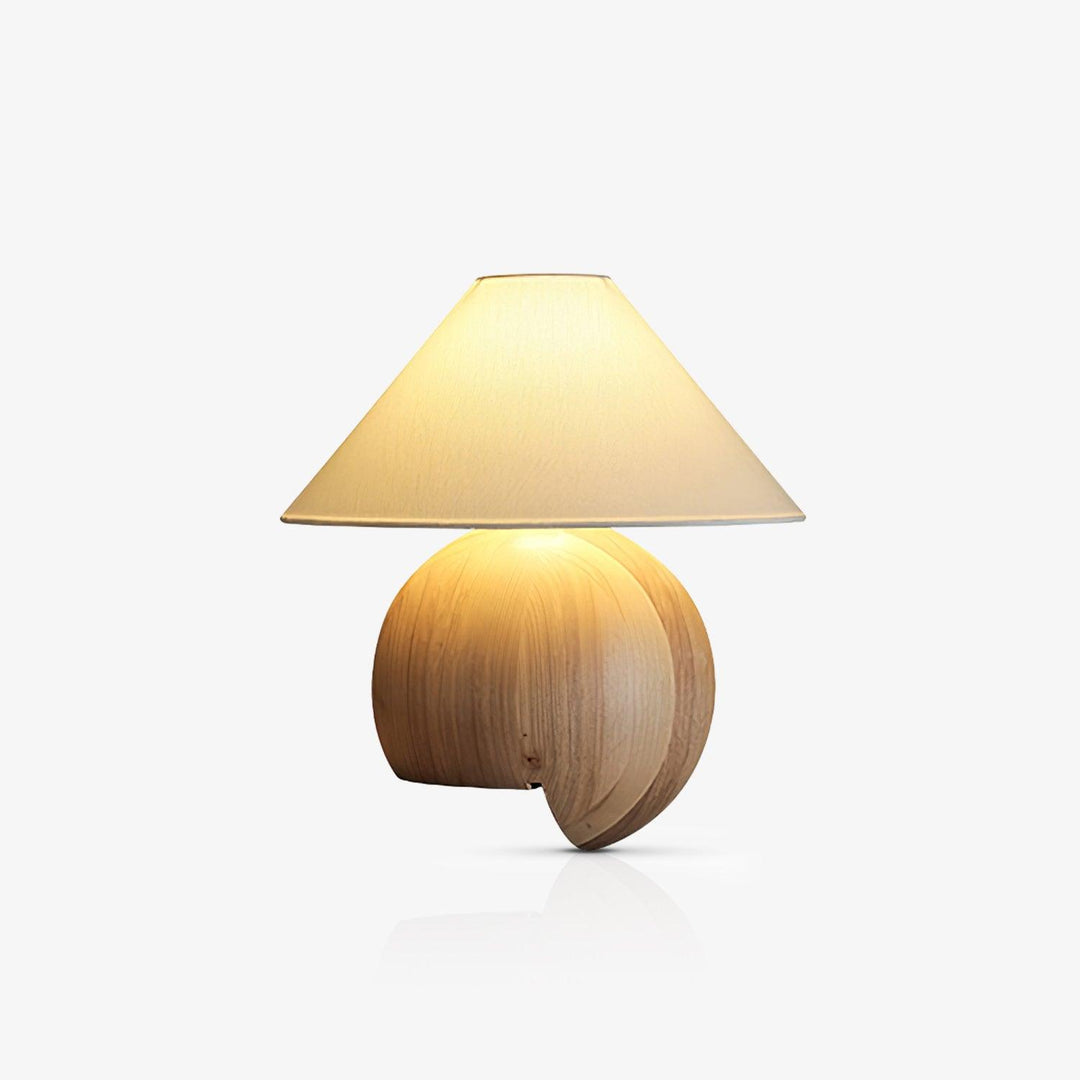 Corner Log Table Lamp - Vakkerlight