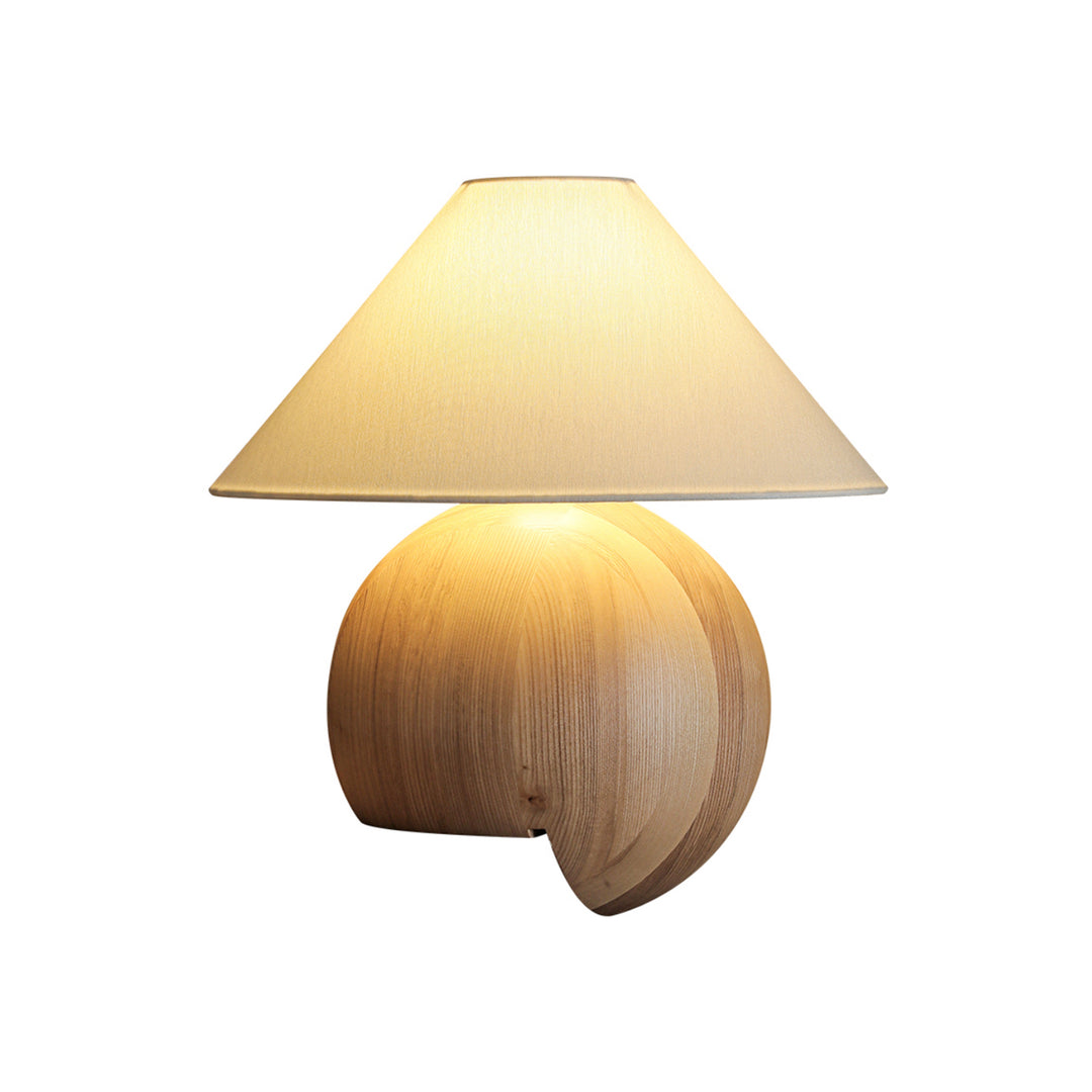 Corner Log Table Lamp - Vakkerlight