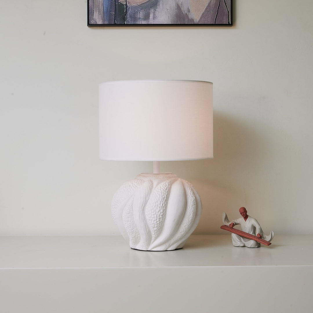 Corvara Textured Table Lamp - Vakkerlight