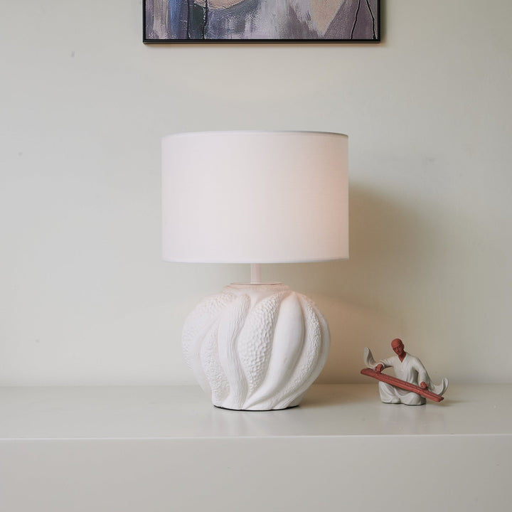Corvara Textured Table Lamp - Vakkerlight