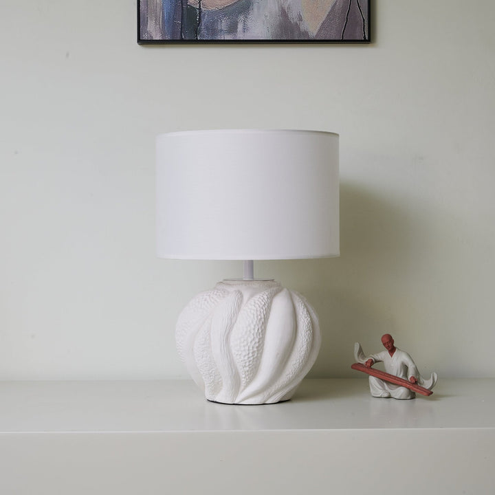 Corvara Textured Table Lamp - Vakkerlight