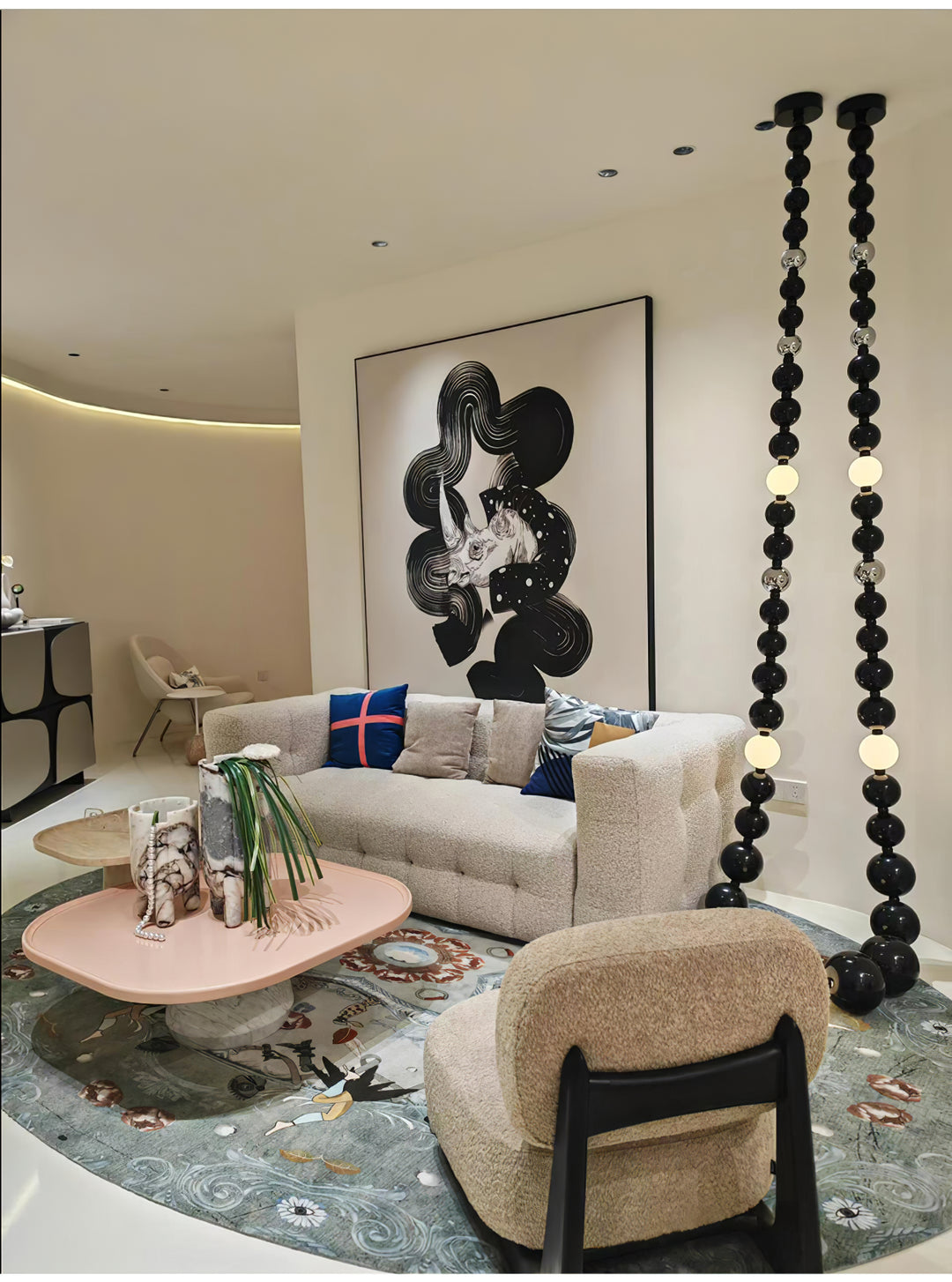 Cosmic Beads Chandelier - Vakkerlight