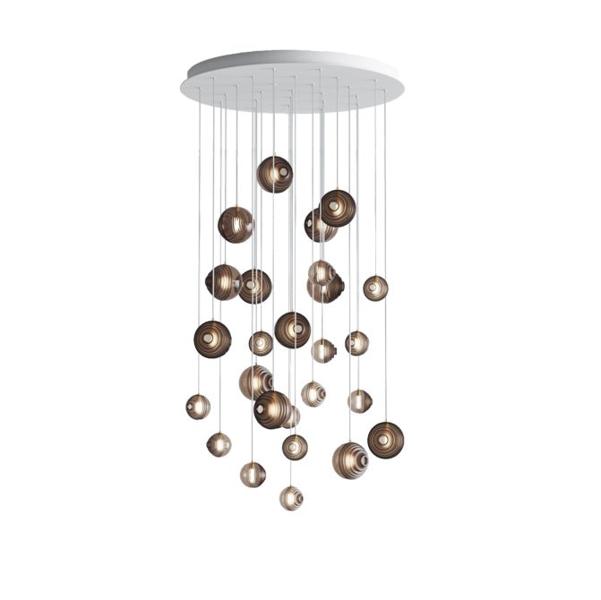 Cosmic Sphere Cascade Chandelier - Vakkerlight