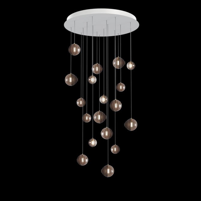 Cosmic Sphere Cascade Chandelier - Vakkerlight
